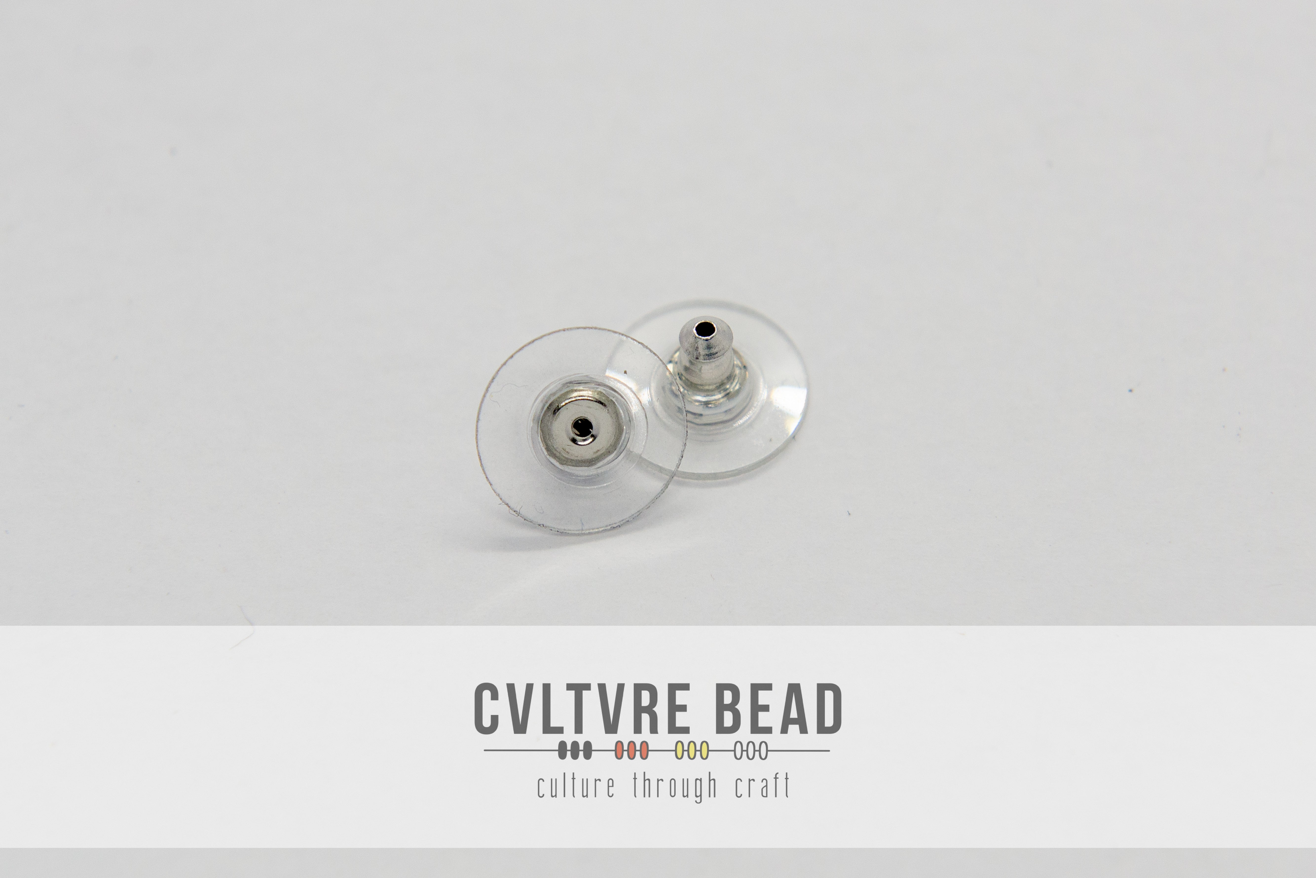 Earring Barrel- 20 pairs - Gold & Silver